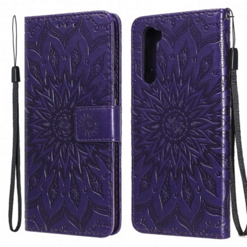 Flip Case Für OnePlus Nord Sonnenblume