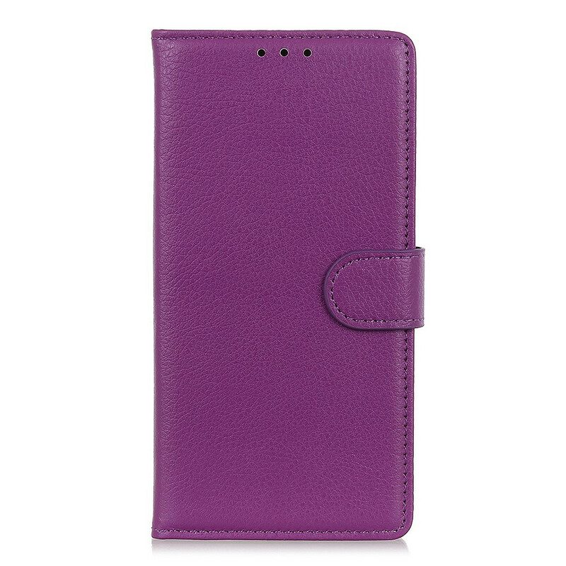 Flip Case Für OnePlus Nord Traditionell Litschi