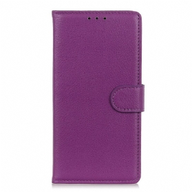 Flip Case Für OnePlus Nord Traditionell Litschi