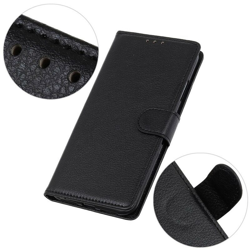 Flip Case Für OnePlus Nord Traditionell Litschi