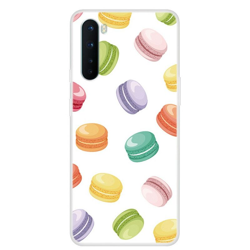 Handyhülle Für OnePlus Nord Süße Macarons