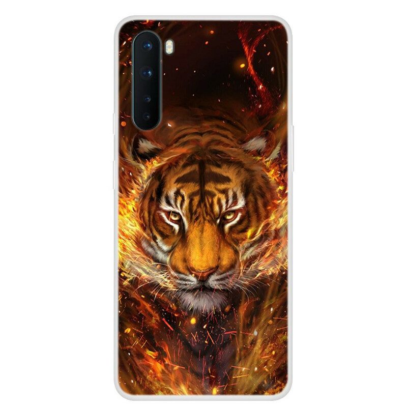 Hülle Für OnePlus Nord Feuertiger