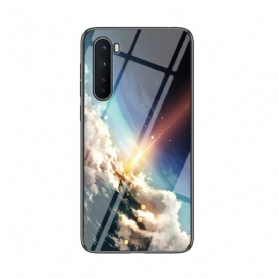 Hülle Für OnePlus Nord Schönheitsgehärtetes Glas