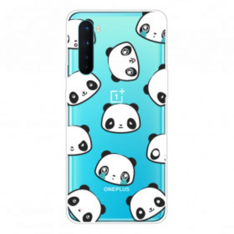 Hülle Für OnePlus Nord Sentimentale Pandas