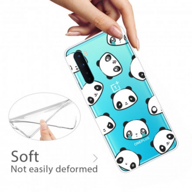 Hülle Für OnePlus Nord Sentimentale Pandas