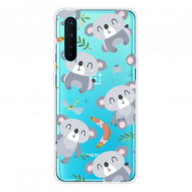 Hülle Für OnePlus Nord Süße Graue Koalas