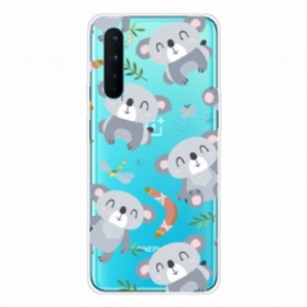 Hülle Für OnePlus Nord Süße Graue Koalas