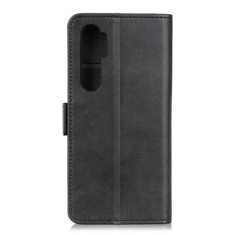 Lederhüllen Für OnePlus Nord Flip Case Doppelte Klappe