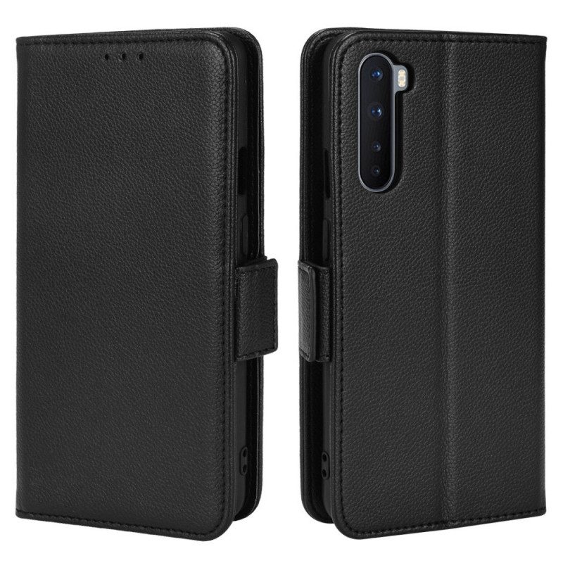 Lederhüllen Für OnePlus Nord Flip Case Klappe Doppelt. Neue Farben