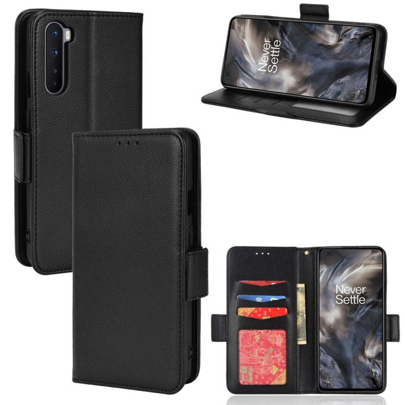 Lederhüllen Für OnePlus Nord Flip Case Klappe Doppelt. Neue Farben