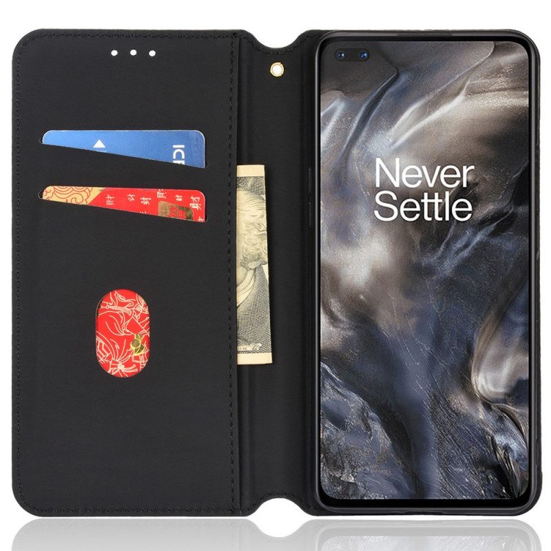 Schutzhülle Für OnePlus Nord Flip Case Diamant-ledereffekt