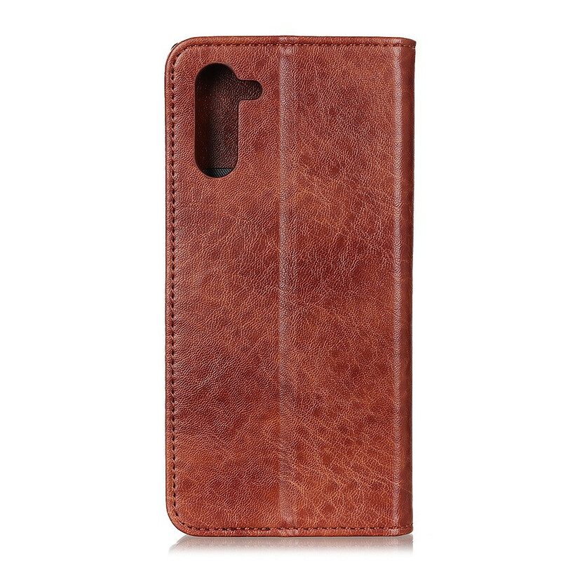 Schutzhülle Für OnePlus Nord Flip Case Stil Leder Nüchternheit