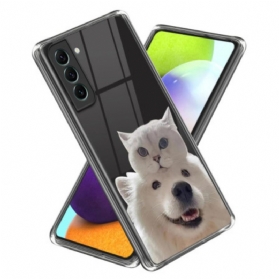 Hülle Für Samsung Galaxy S24 Plus 5g Katze Und Hund