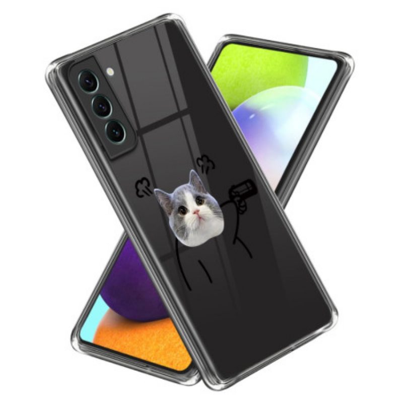 Hülle Samsung Galaxy S24 Plus 5g Bewaffnete Katze