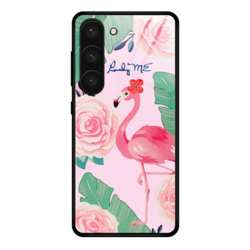 Hülle Samsung Galaxy S24 Plus 5g Flamingo-hartglas