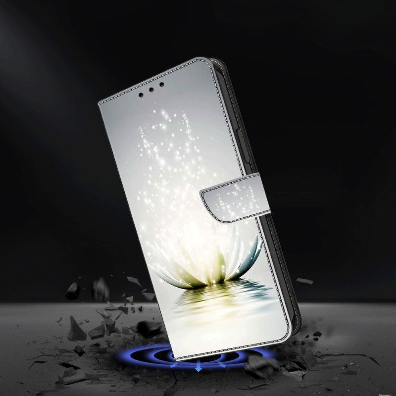 Lederhüllen Samsung Galaxy S24 Plus 5g Handyhülle Lotus