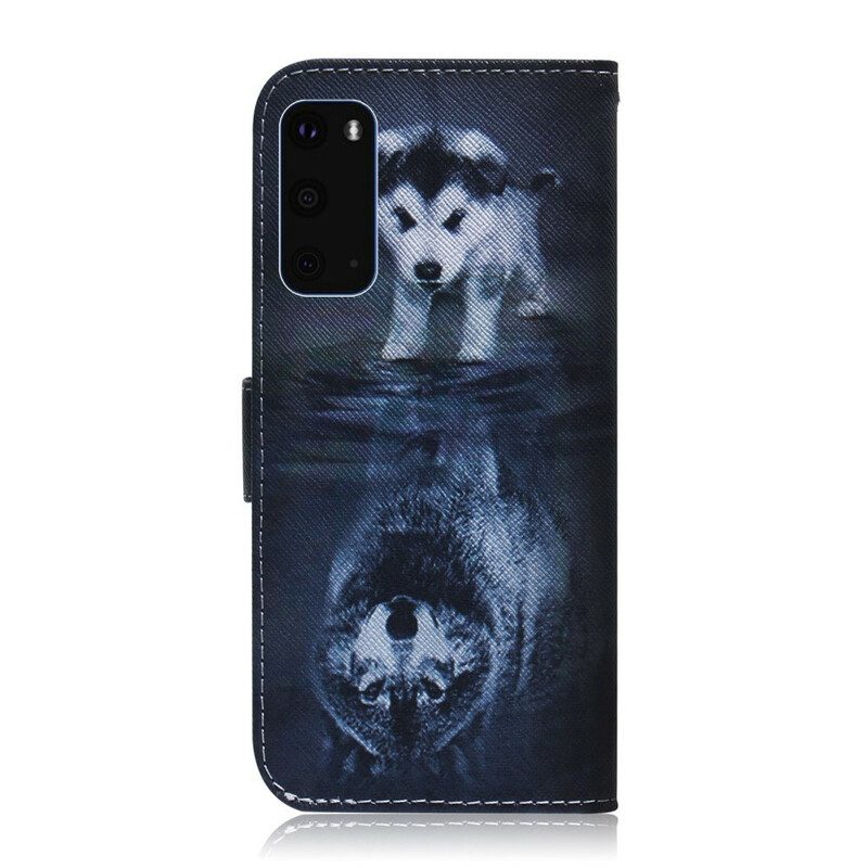 Flip Case Für Samsung Galaxy S20 Ernesto Der Wolf