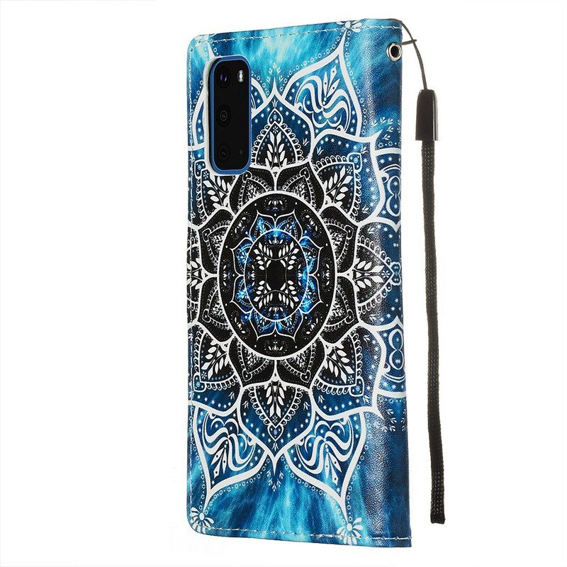 Flip Case Für Samsung Galaxy S20 Mandala Im Himmel