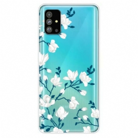 Handyhülle Für Samsung Galaxy S20 Weiße Blumen