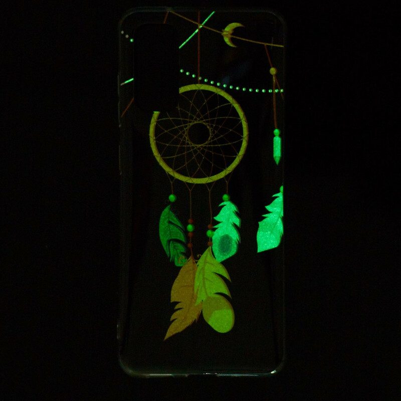 Hülle Für Samsung Galaxy S20 Einzigartiger Fluoreszierender Traumfänger