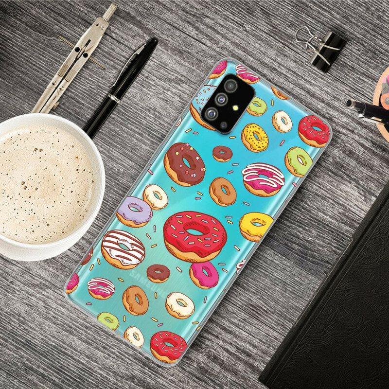 Hülle Für Samsung Galaxy S20 Ich Liebe Donuts