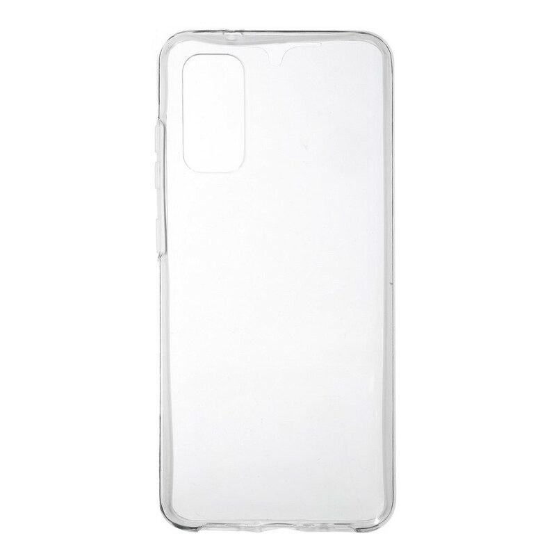 Hülle Für Samsung Galaxy S20 Transparent 2 Abnehmbare Teile