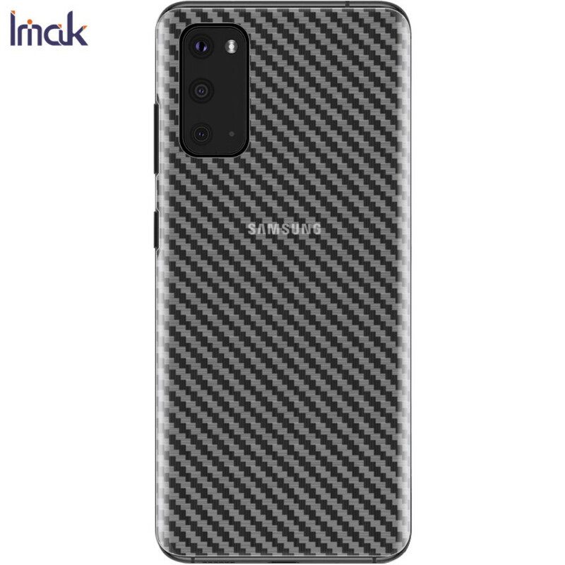 Rückseitenfolie Für Samsung Galaxy S20 Style Carbon Imak