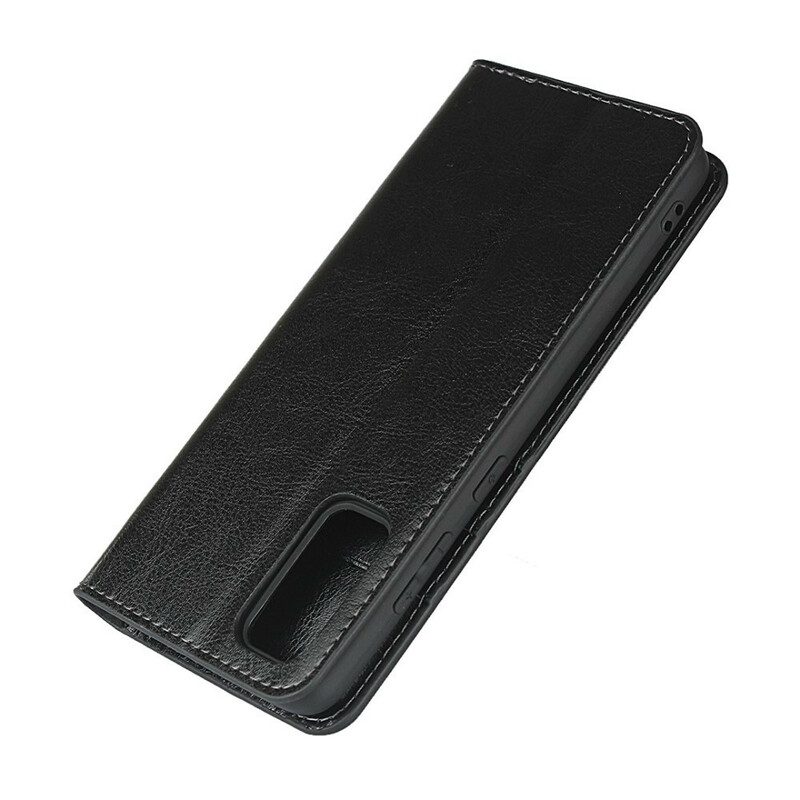 Schutzhülle Für Samsung Galaxy S20 Flip Case Echtes Leder