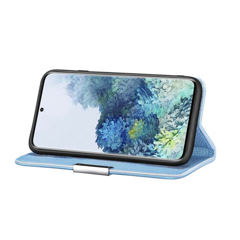 Schutzhülle Für Samsung Galaxy S20 Flip Case Kunstleder Litschi Ultra Chic