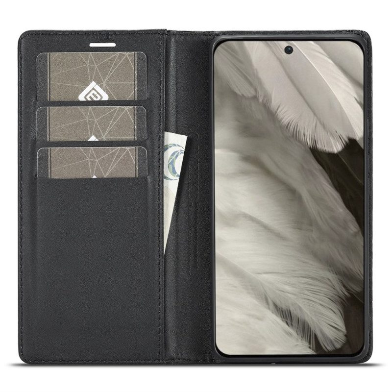 Flip Case Google Pixel 8 Kohlefaser Lc.imeeke