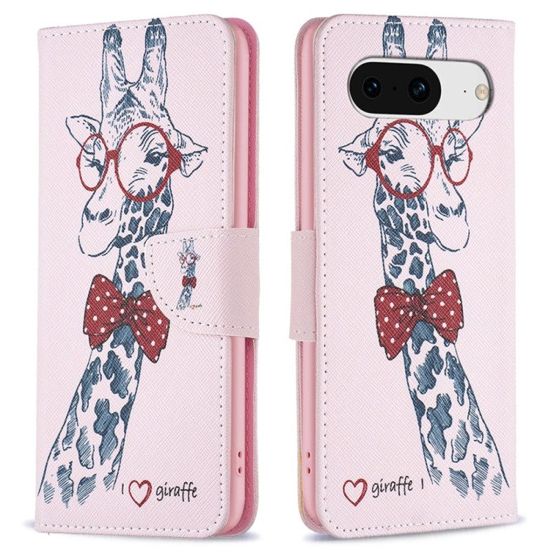 Lederhüllen Für Google Pixel 8 Intello-giraffe