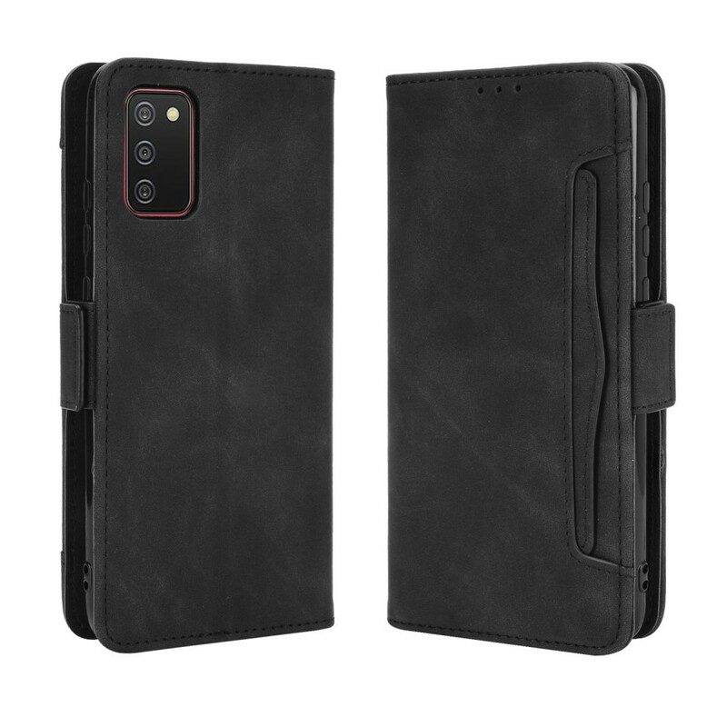 Flip Case Für Samsung Galaxy A02s Multi-card Premier Class