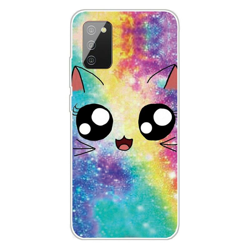 Hülle Für Samsung Galaxy A02s Cartoon-katze