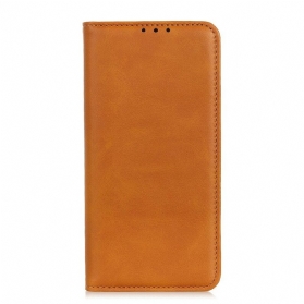 Schutzhülle Für Samsung Galaxy A02s Flip Case Elegantes Spaltleder