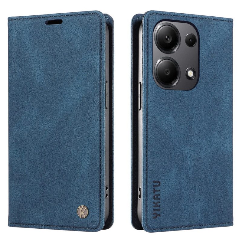 Flip Case Für Xiaomi Redmi Note 13 Pro 4g Yikatu