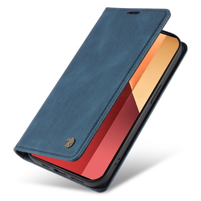 Flip Case Für Xiaomi Redmi Note 13 Pro 4g Yikatu