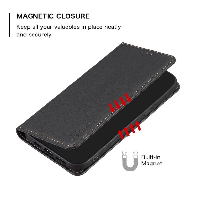 Flip Case Xiaomi Redmi Note 13 Pro 4g Klassische Binfen-farbe