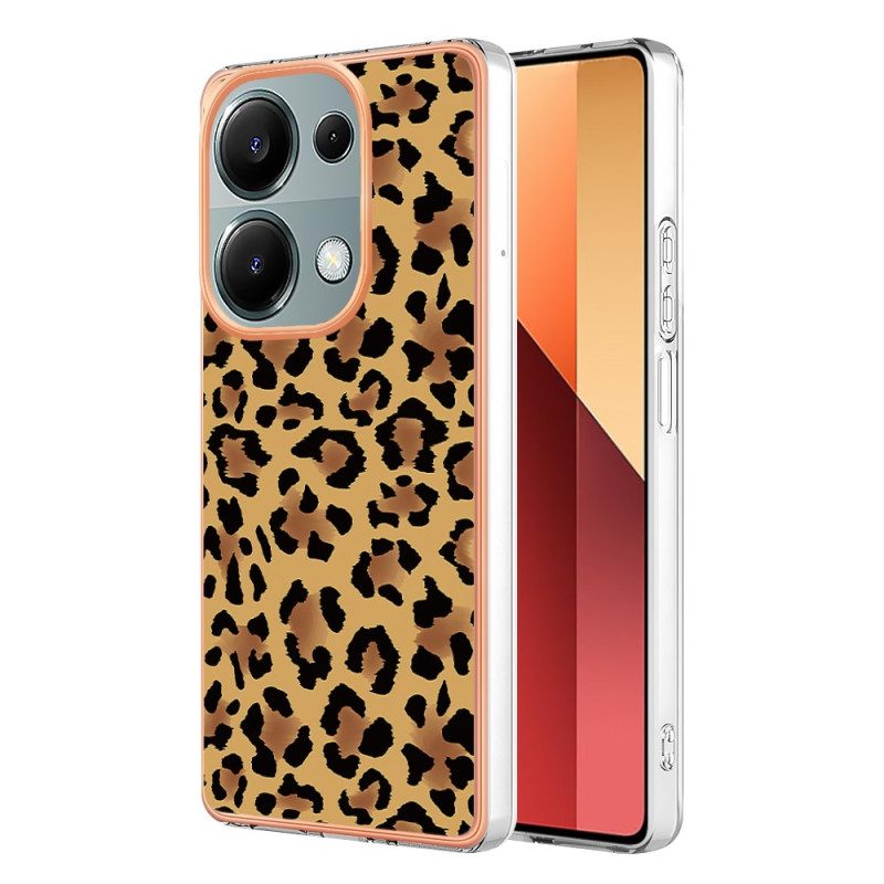 Hülle Xiaomi Redmi Note 13 Pro 4g Handyhülle Leopardenmuster