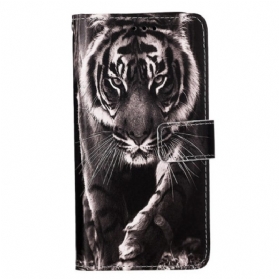 Lederhüllen Xiaomi Redmi Note 13 Pro 4g Tiger Mit Riemen