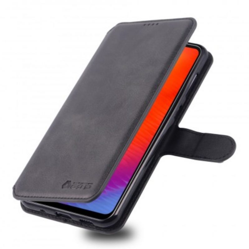 Flip Case Für Samsung Galaxy A40 Azns Retro