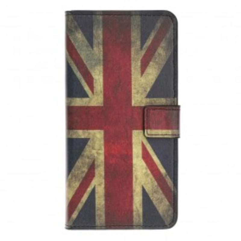 Flip Case Für Samsung Galaxy A40 England-flagge