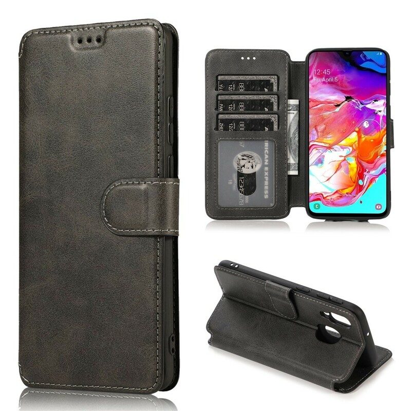 Flip Case Für Samsung Galaxy A40 Kartenhalter-stil