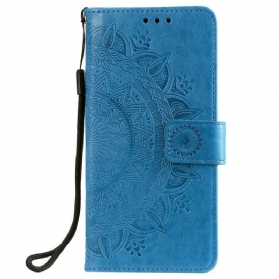 Flip Case Für Samsung Galaxy A40 Sonnenmandala