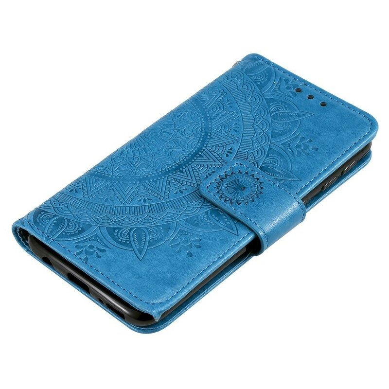 Flip Case Für Samsung Galaxy A40 Sonnenmandala