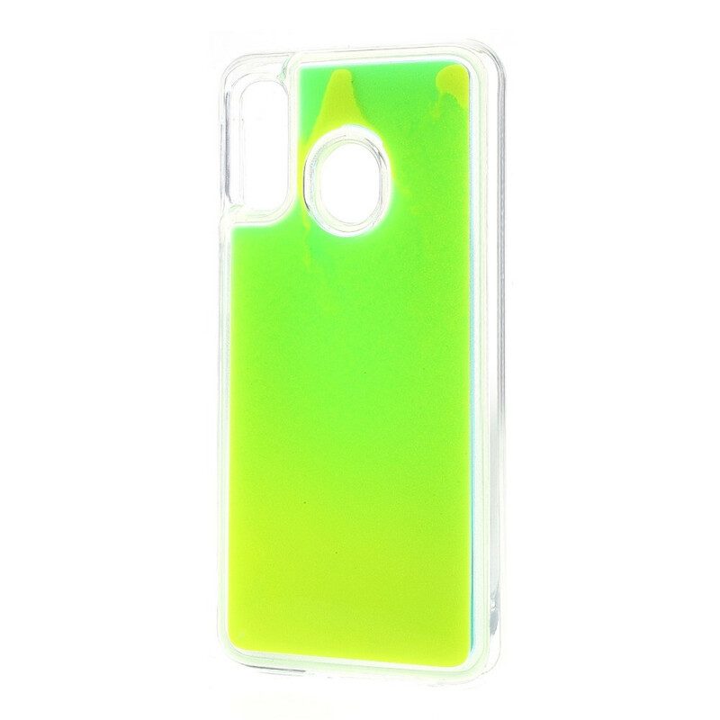 Handyhülle Für Samsung Galaxy A40 Fluoreszierend