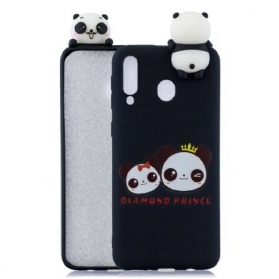 Hülle Für Samsung Galaxy A40 3d Panda Der Prinz