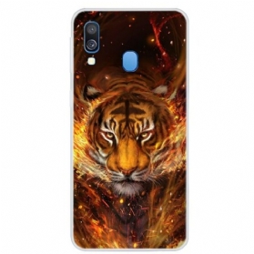 Hülle Für Samsung Galaxy A40 Feuertiger