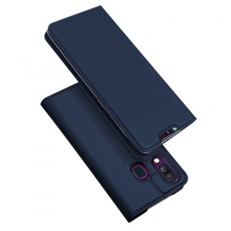 Schutzhülle Für Samsung Galaxy A40 Flip Case Skin Pro Dux Ducis