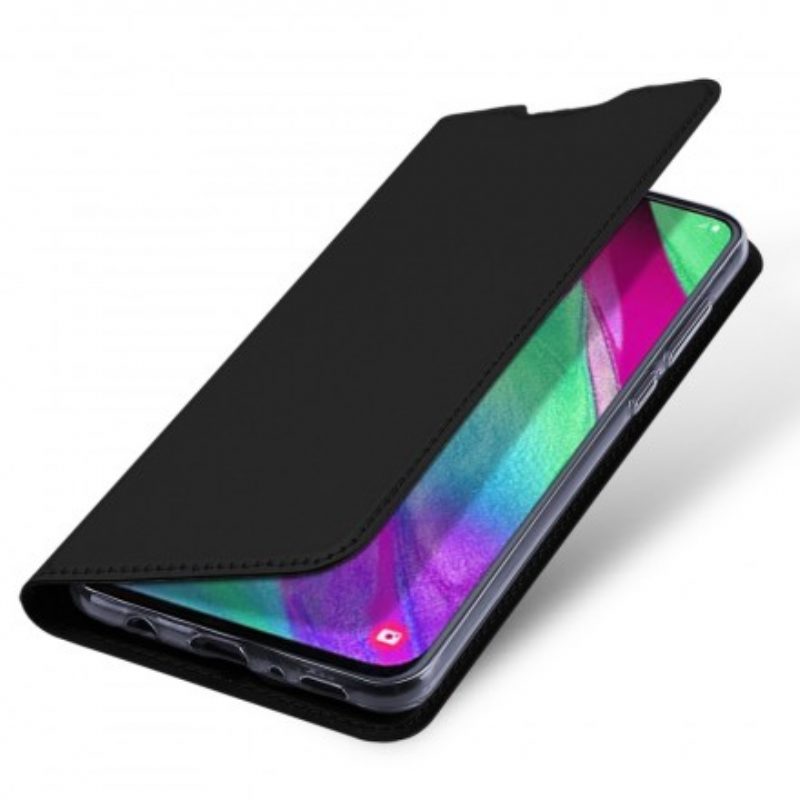 Schutzhülle Für Samsung Galaxy A40 Flip Case Skin Pro Dux Ducis