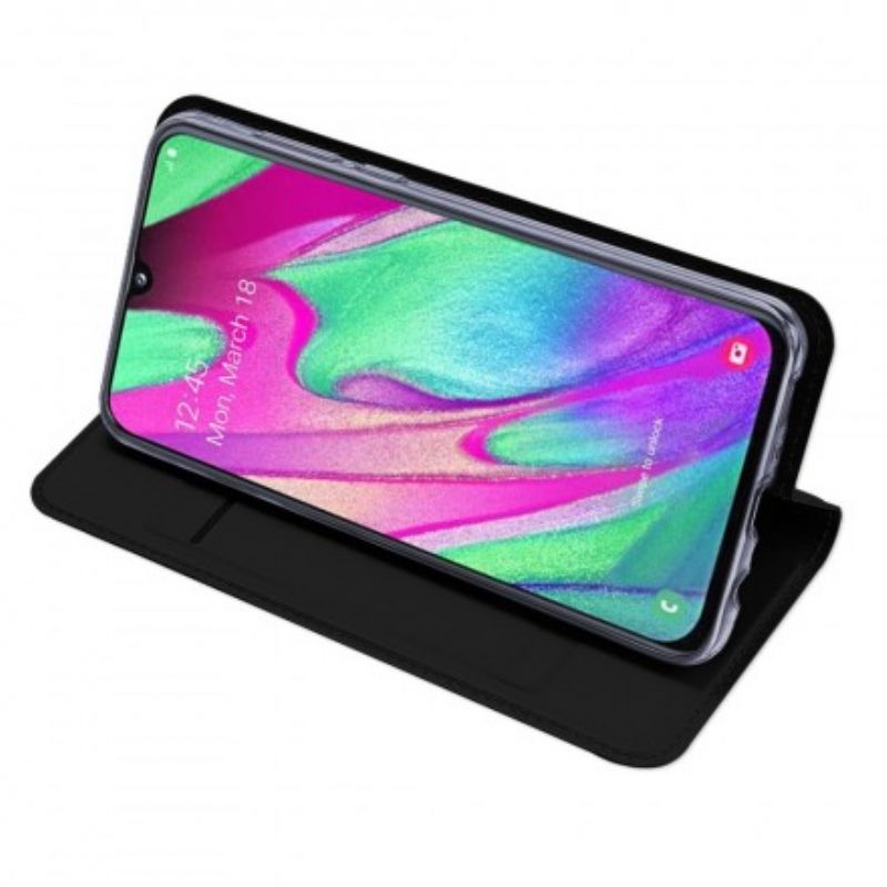 Schutzhülle Für Samsung Galaxy A40 Flip Case Skin Pro Dux Ducis